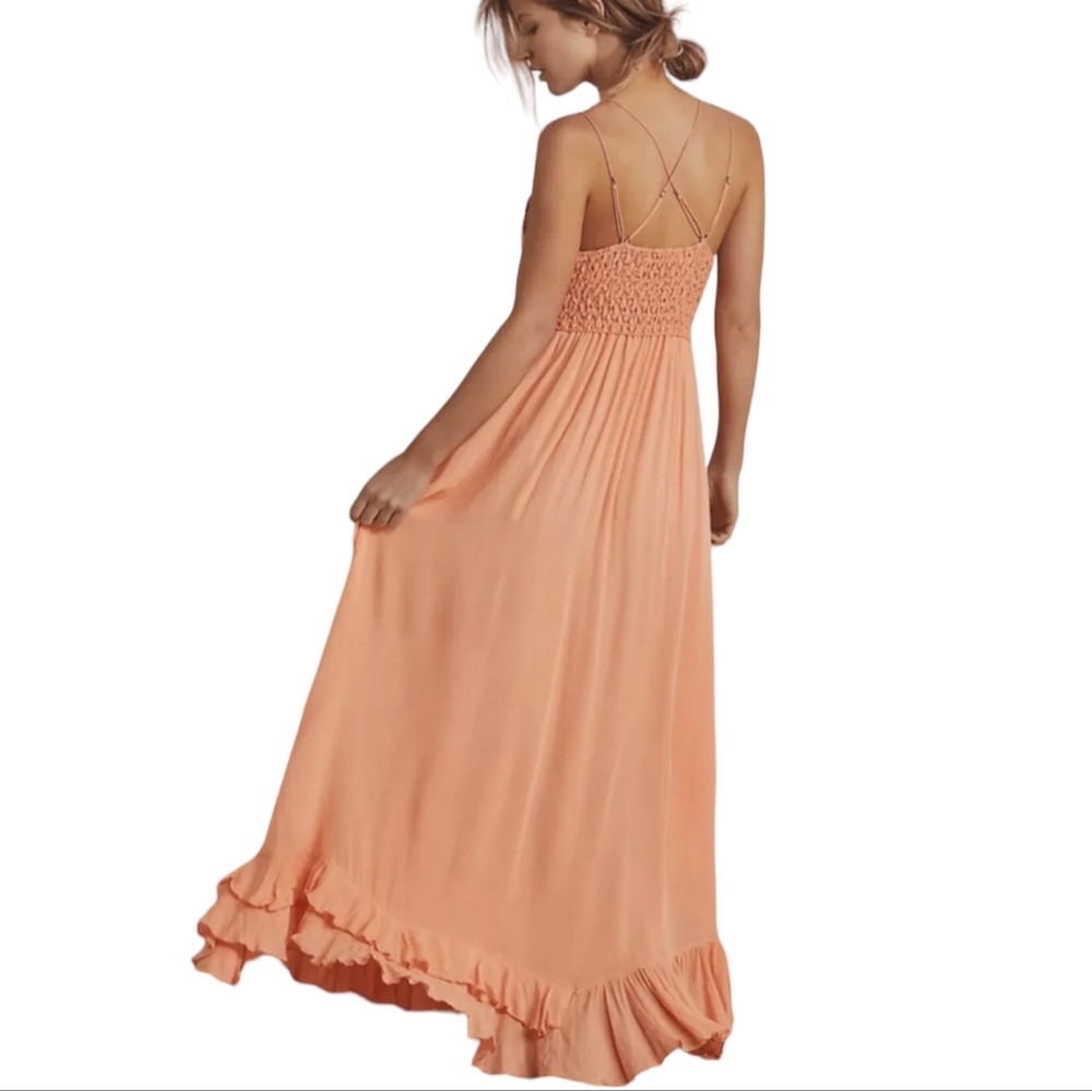 FREE PEOPLE FP One Adella Maxi Slip Dress Womens Small - Picture 3 of 7